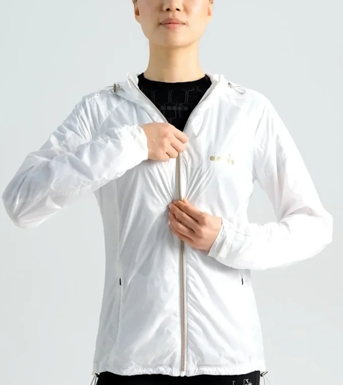 L. Chaqueta Gold Chaqueta cortavientos para correr L. Chaqueta Gold Chaqueta cortavientos para correr
