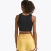 L. Crop Top Run Camiseta ajustada para correr