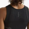 L. Crop Top Run Camiseta ajustada para correr