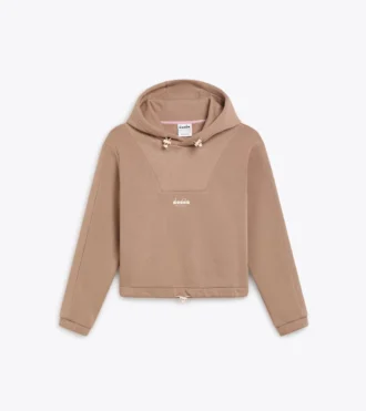 L. Hoodie Athl. Logo Sudadera con capucha de felpa y ajuste regulable