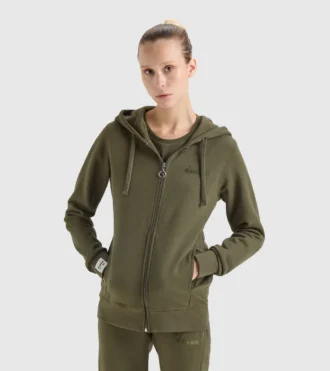 L. Hoodie Fz Mii Sudadera con capucha – Fabricada en Italia