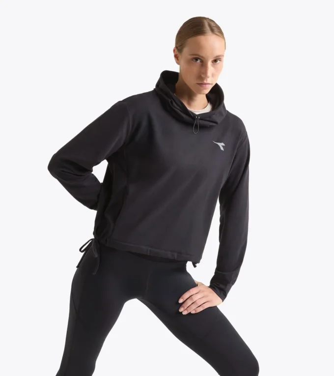 L. Jersey Pullover Hoodie Run Crew Sudadera con capucha para después del entrenamiento