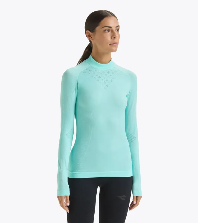 L. Turtle Neck Act Camiseta de entrenamiento de manga larga