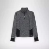 L. Warm Up Winter Sweat Be One Camiseta de running con media cremallera