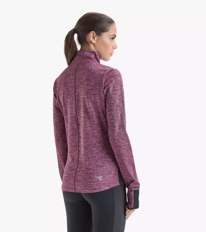 L. Warm Up Winter Sweat Be One Camiseta de running con media cremallera