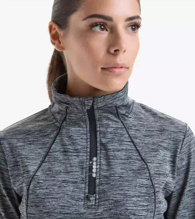 L. Warm Up Winter Sweat Be One Camiseta de running con media cremallera