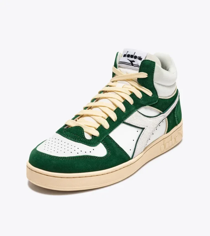 Magic Basket Demi Cut Suede Leather Zapatillas deportivas