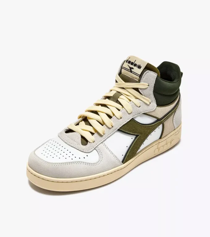Magic Basket Demi Cut Suede Leather Zapatillas deportivas