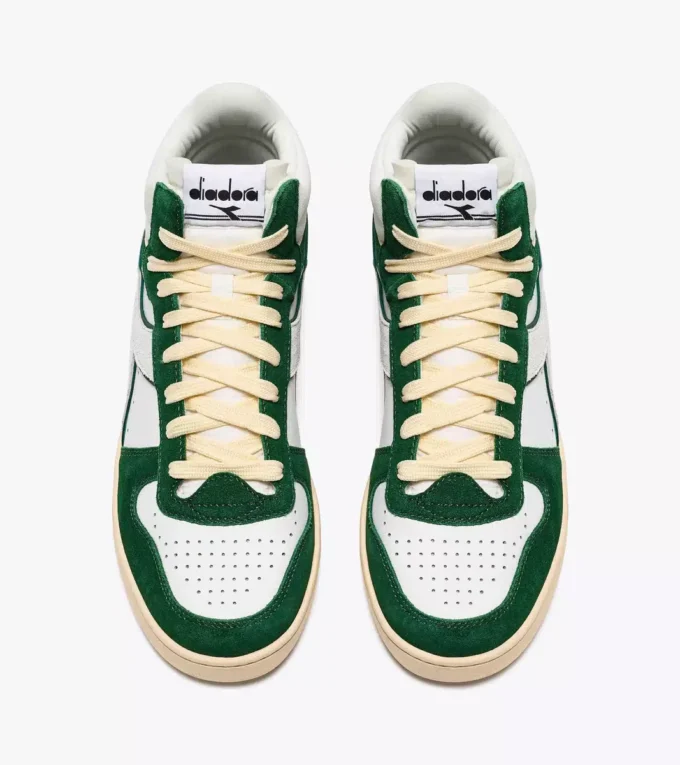 Magic Basket Demi Cut Suede Leather Zapatillas deportivas