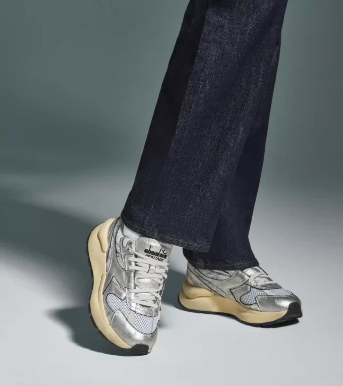 Mercury Elite Silver Used Wn Zapatilla de cuero Heritage Mercury Elite Silver Used Wn Zapatilla de cuero Heritage