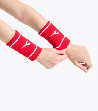 Muñequeras anchas con logotipo Bandas para el sudor