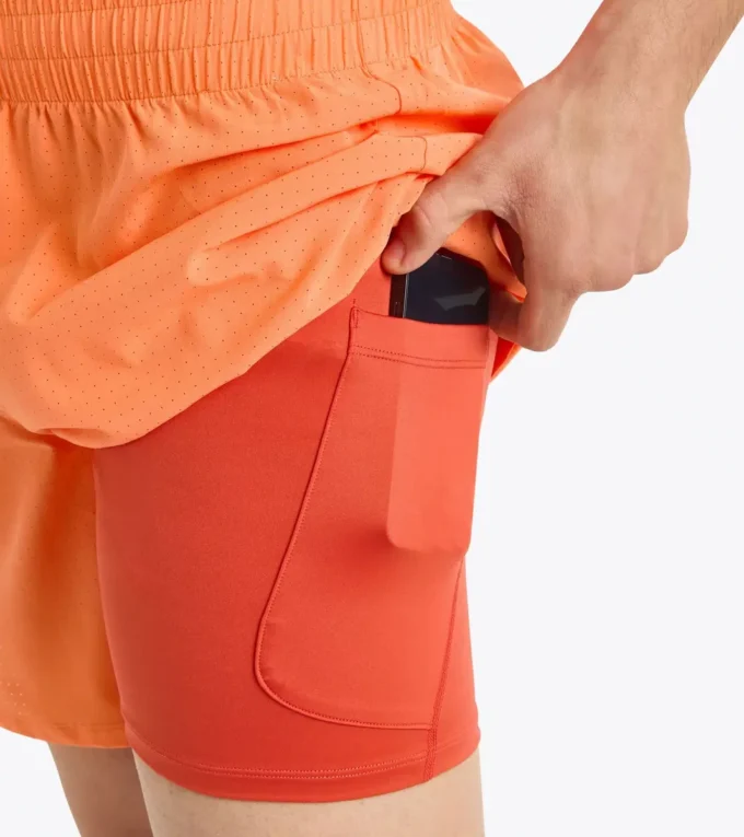 Pantalones cortos 2 en 1 5» Run Crew Pantalones cortos de running 2 en 1 – Entrenamiento