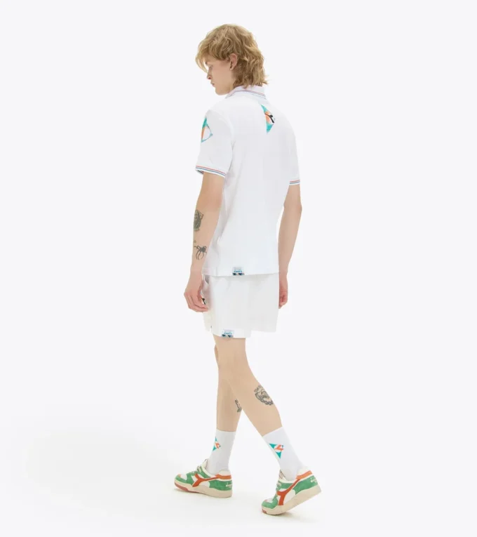 Pantalones cortos Tennis 90 Pantalones cortos inspirados en los años 90 – Fabricados en Italia Pantalones cortos Tennis 90 Pantalones cortos inspirados en los años 90 – Fabricados en Italia