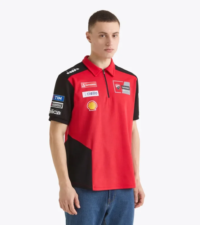 Polo Ducati Replica Mgp25 Polo deportivo Ducati 2025 MotoGP Polo Ducati Replica Mgp25 Polo deportivo Ducati 2025 MotoGP