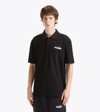 Polo Ss Logo Polo de algodón piqué