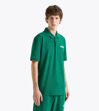 Polo Ss Logo Polo de algodón piqué