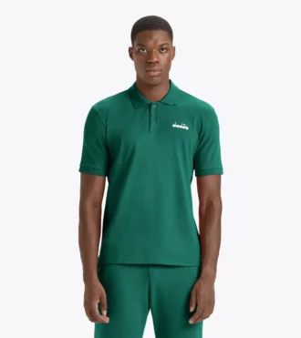 Polo Ss Logo Polo deportivo – Fabricado en Italia – Unisex