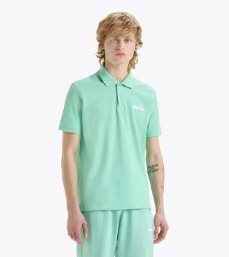 Polo Ss Logo Polo deportivo – Fabricado en Italia – Unisex