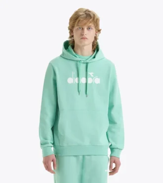 Sudadera con capucha Logo Sudadera deportiva – Fabricada en Italia – Unisex