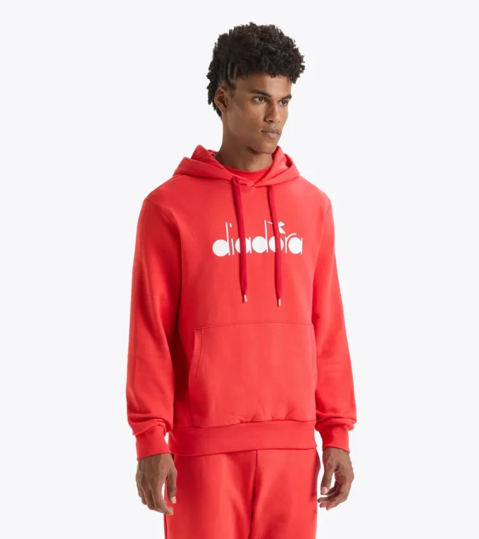 Sudadera con capucha Logo Sudadera deportiva – Fabricada en Italia – Unisex