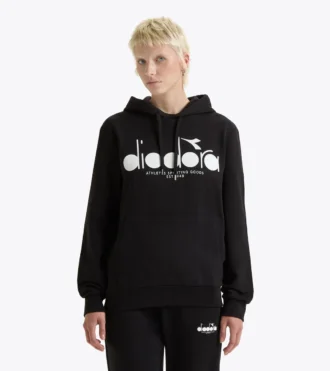 Sudadera con capucha y logotipo Sudadera con capucha y bloques de color