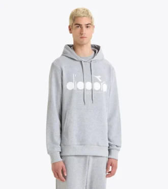 Sudadera con capucha y logotipo Sudadera con capucha y bloques de color
