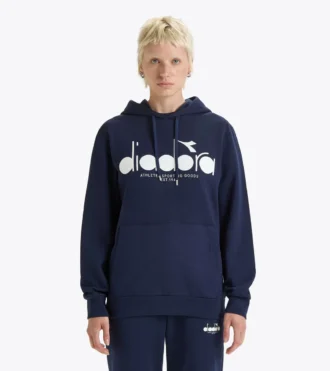 Sudadera con capucha y logotipo Sudadera con capucha y bloques de color