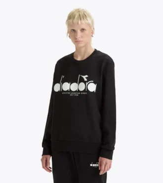 Sudadera Crew Logo Cuello redondo de algodón