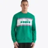 Sudadera Crew Logo Cuello redondo de algodón Sudadera Crew Logo Cuello redondo de algodón