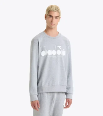Sudadera Crew Logo Cuello redondo de algodón