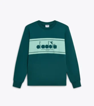 Sudadera Crew Logo Cuello redondo de algodón