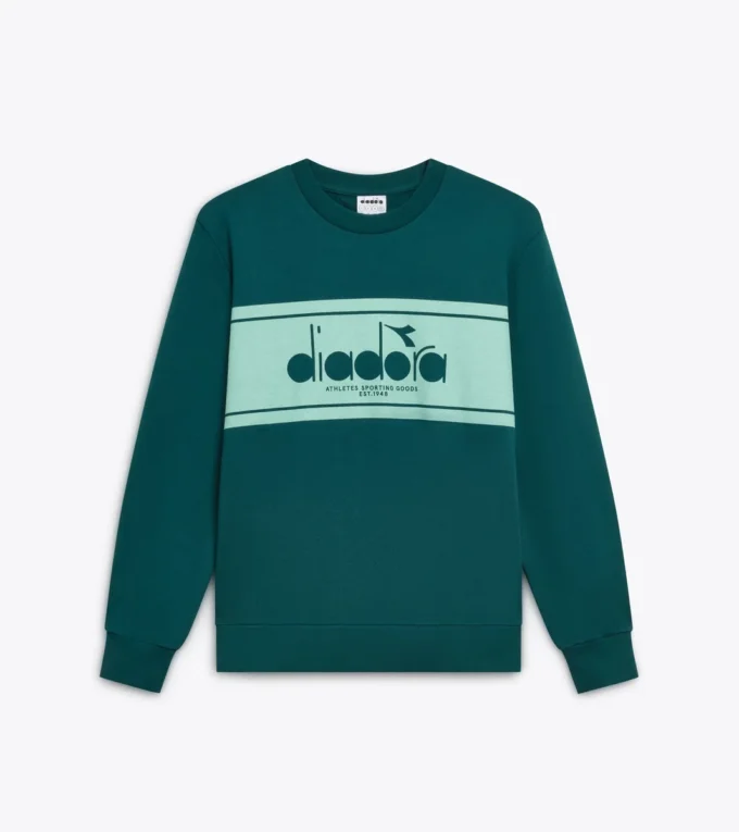 Sudadera Crew Logo Cuello redondo de algodón Sudadera Crew Logo Cuello redondo de algodón
