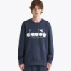 Sudadera Crew Logo Cuello redondo de algodón Sudadera Crew Logo Cuello redondo de algodón
