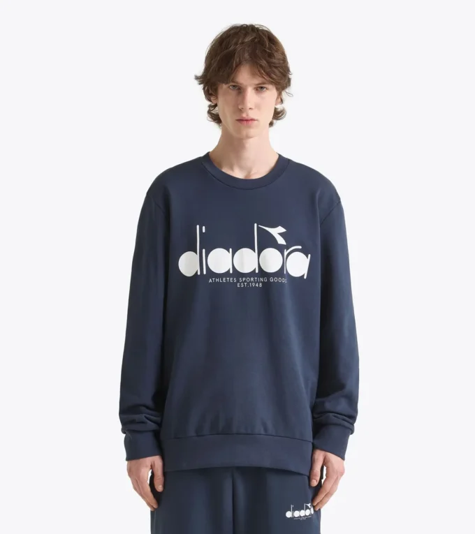 Sudadera Crew Logo Cuello redondo de algodón Sudadera Crew Logo Cuello redondo de algodón