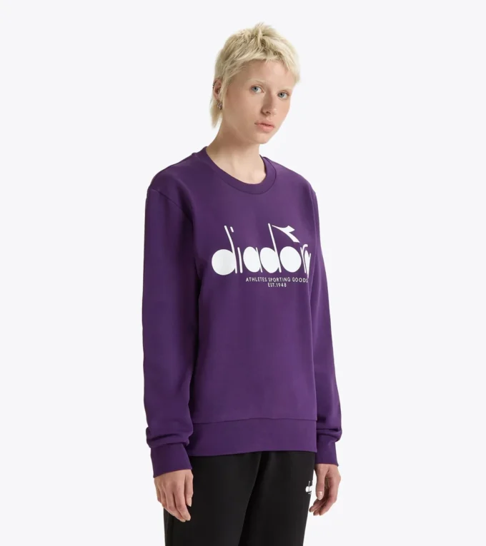 Sudadera Crew Logo Cuello redondo de algodón Sudadera Crew Logo Cuello redondo de algodón