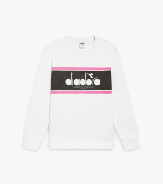 Sudadera Crew Logo Cuello redondo de algodón