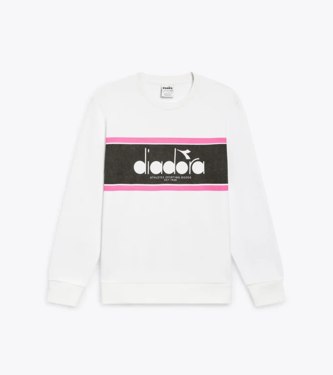 Sudadera Crew Logo Cuello redondo de algodón Sudadera Crew Logo Cuello redondo de algodón