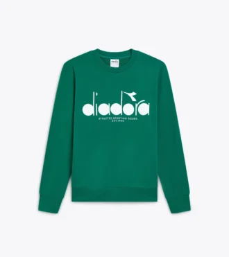 Sudadera Crew Logo Cuello redondo de algodón