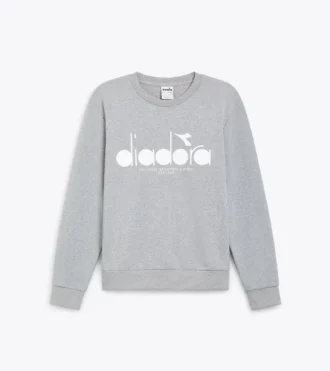 Sudadera Crew Logo Cuello redondo de algodón