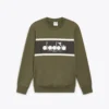 Sudadera Crew Logo Cuello redondo de algodón Sudadera Crew Logo Cuello redondo de algodón