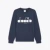 Sudadera Crew Logo Cuello redondo de algodón Sudadera Crew Logo Cuello redondo de algodón