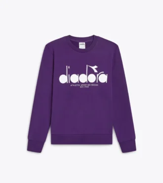 Sudadera Crew Logo Cuello redondo de algodón
