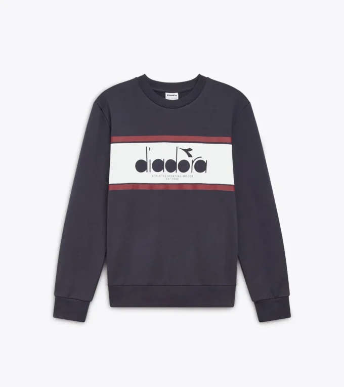 Sudadera Crew Logo Cuello redondo de algodón Sudadera Crew Logo Cuello redondo de algodón