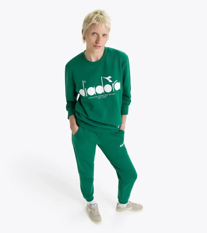 Sudadera Crew Logo Cuello redondo de algodón Sudadera Crew Logo Cuello redondo de algodón