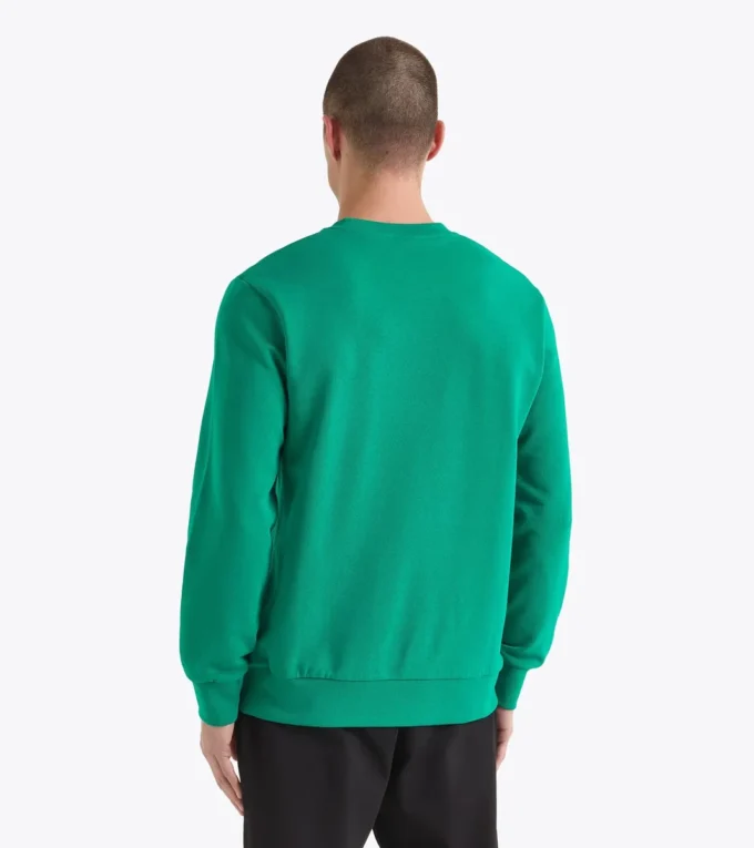 Sudadera Crew Logo Cuello redondo de algodón Sudadera Crew Logo Cuello redondo de algodón