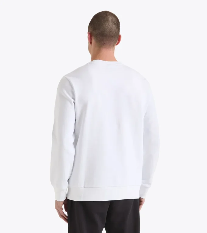 Sudadera Crew Logo Cuello redondo de algodón Sudadera Crew Logo Cuello redondo de algodón