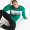 Sudadera Crew Logo Cuello redondo de algodón Sudadera Crew Logo Cuello redondo de algodón