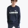 Sudadera Crew Logo Cuello redondo de algodón Sudadera Crew Logo Cuello redondo de algodón