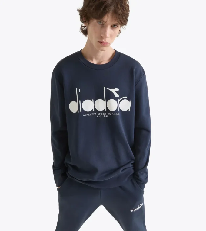 Sudadera Crew Logo Cuello redondo de algodón Sudadera Crew Logo Cuello redondo de algodón