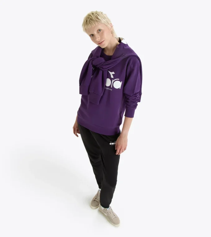 Sudadera Crew Logo Cuello redondo de algodón Sudadera Crew Logo Cuello redondo de algodón